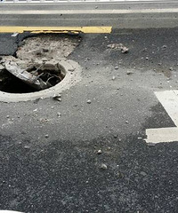 �л���·��һ����ˮ������ ��ƿ�������Ĺ� ��Σ�գ�