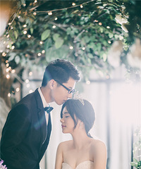 韩式唯美婚纱照:一千万句我爱你~