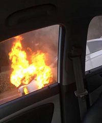 ���������ˮ·�г���ȼ ��ͷ��ȫ�������û�ˣ�