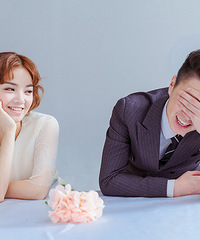 “这样静静的时光,就很美好。” 之 去文苑拍好了婚纱照~