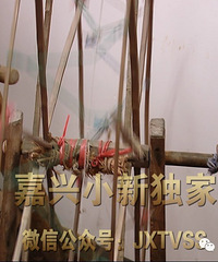 能进博物馆的老古董!嘉兴一老太的织布机 竟然已有百年历史