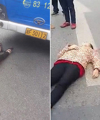 ������ײ��50��Ů�� �ô�һ̲Ѫ��