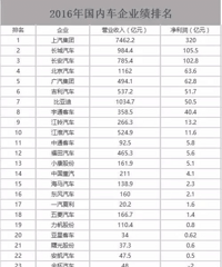 2016���й�25�����г���ҵ��ȫ�� ����˭�׬Ǯ��