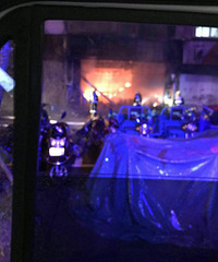 嘉兴一电瓶车修理店凌晨突发大火 一人惨被烧死!