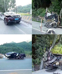 �ⳡ�¹�ˢȫ����150����ٶ�ײ��ʯ�� ���ӵĺ�벿��ײ��