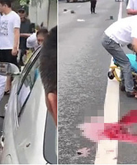 �ң�����һ�������˱���ײ��  ����Ѫ����...