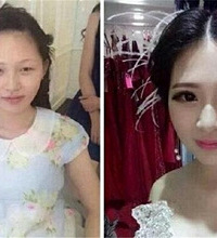 花完新娘妆 LG说不认识我了