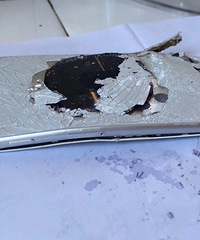 iphone8���˵�һը���������Ӱ���8���ð�� Ȼ��ը�ˣ�