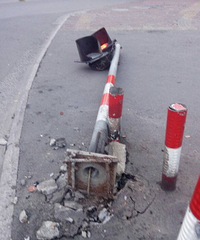 ���羹����ײ����ͨ�źŵƺ����ݣ���˵ʮ��·�ڶ��Ǽ�أ�