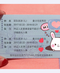 "哪位大神知晓L签的港澳通行证能否直接上海出关直飞香港?"