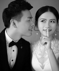 我们的韩式婚纱照—感谢罗丹摄影