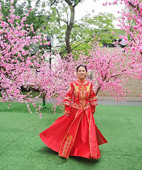 嘉兴版“三生三世 十里桃花 ”你带着我 我带着你 一起走下去