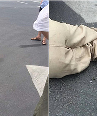 ��ͷ�������ˣ���Խѧ���ſڴ�ү��ײ