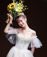 闺蜜的婚纱照 看到突然很感慨 祝愿她白头到老