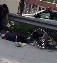 惨!小孩被撞身亡 脑浆外溢