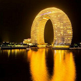 太湖边地标建筑