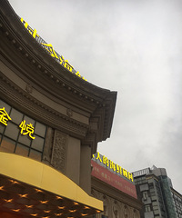 去金悦吃婚宴 那个厅5米多层高 还赶上个新中式秀 不要太棒