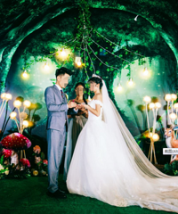 当时还价9千多拿下森系婚庆 现在婚庆动不动2W起