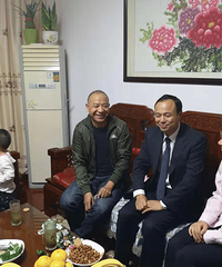 兴业银行嘉兴平湖支行持续开展员工家访活动