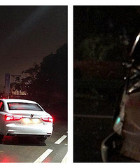 ��ҹ ����ˮ�������г� 4������ײ