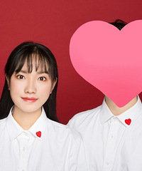 参加19楼活动中的免费证件照到手了 效果一级棒!