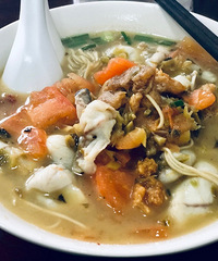 虽然去泰国玩 吃得也不算差 但还是想念阿能面的味道