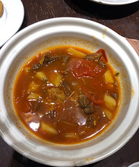 48块一份的番茄牛肉 上来就一个碗底 像别人吃剩的