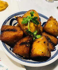 被这家店的红糖炒馒头圈粉了!上菜也超快!