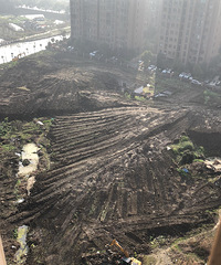 传说中的省身学校要来了?佳源都市边上那块空地终于有动静了