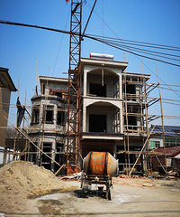 邻居家的自建房真洋气!壳子好像只要60万就能搞定...