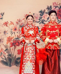 男生穿婚纱是种怎样的体验?老公愿意为我穿婚纱 我很幸运