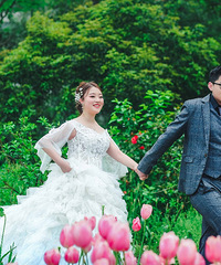 4月份去杭州太子湾公园、九溪拍婚纱照 风景也也太美了吧