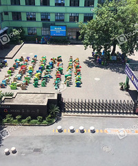 厉害了!嘉兴某小学搞了个“恐龙展” 摆满了整个操场