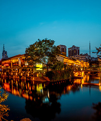 �����˵Ľ����º��Ͻ֣��羰��Ư����������