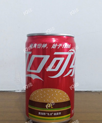 我的收藏日记(195):巨无霸可口可乐纪念罐