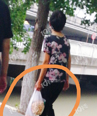 不道德啊!为了吃白果在路边推摇白果树 害惨了过路司机和环卫工