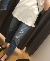 【九月穿搭日记】优衣库最最值得入手直筒牛仔裤 强烈安利!