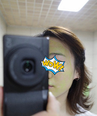 �ֲ��˿����ϼҵ��¿�ţ�͹���Ĥ����Ȼ��Ϳ��ȥ�̵ø��ƿ�һ��