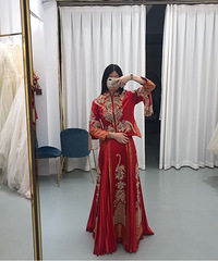 【结婚节 梦中婚纱】喜欢仙仙的婚纱 性感又显身材