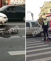 ������̨�ڣ�����Ůѧ�����ﳵ���󿨳���ѹ