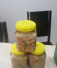 去了一趟农展会满载而归!青鱼干、酱蹄髈、腊鸡腿...