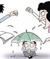 和老婆离婚了 家里只有80岁的爷爷奶奶 我1岁的孩子该怎么办