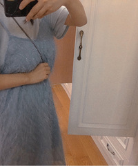 ����ɫ��T����ë����ȹ �ɿɰ����ּ��� ��ȹ�ֲ�������