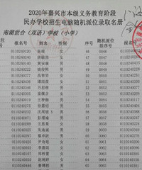 2020�����б������ѧУҡ��¼ȡ������ʾ��