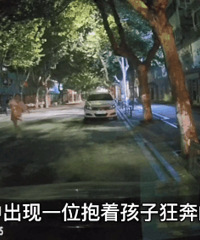 嘉兴美女司机猛踩油门闯红灯 交警今早一看马上撤销罚单!
