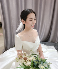 【鹿铃婚纱】那一眼,满载星海 穿上这件婚纱 做你的温柔小女人