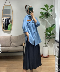 ţ��ɫ�����䳤ȹ ���д��䳬���