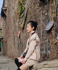 ��ɫ����ë��+ͬɫϵ��V�챳�� ѧԺ�紩��������