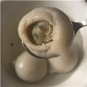 自己做汤团 馅儿足