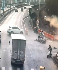 ��һ��綯����ɲ�����¼� ������˾����ײ������